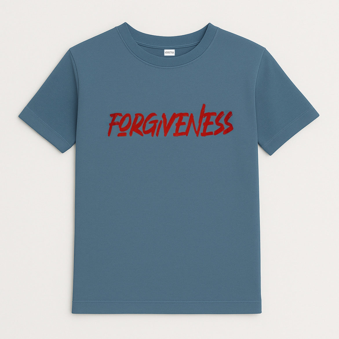 Blue "Forgiveness" T-Shirt – Inspire with Style