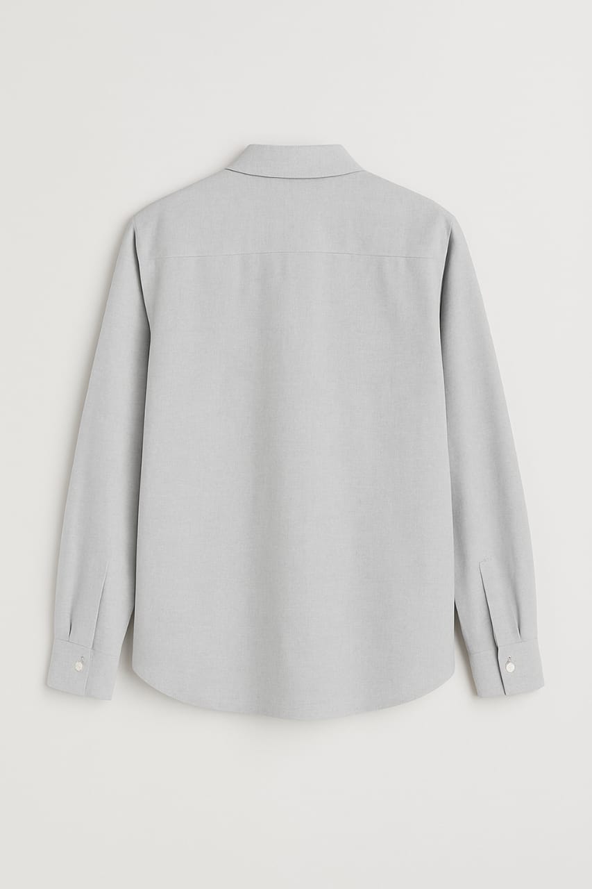Men’s Gray Full Sleeves Shirt – Classic Fit | Versatile & Stylish