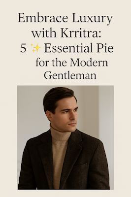 5 Essential Pieces Every Modern Gentleman Needs  ✨