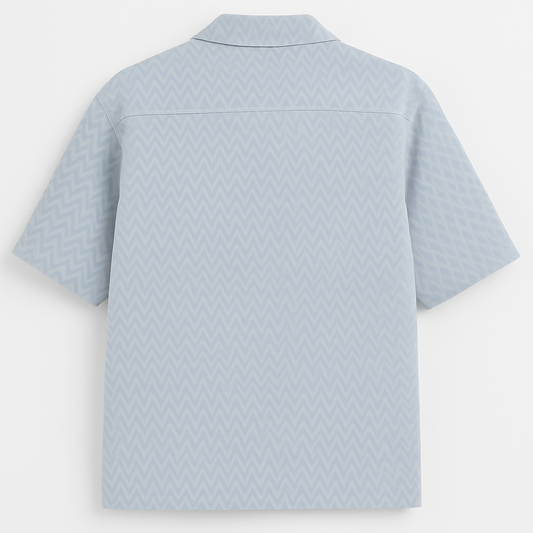 Classic Grey Half-Shirt – Smart, Casual &amp; Versatile