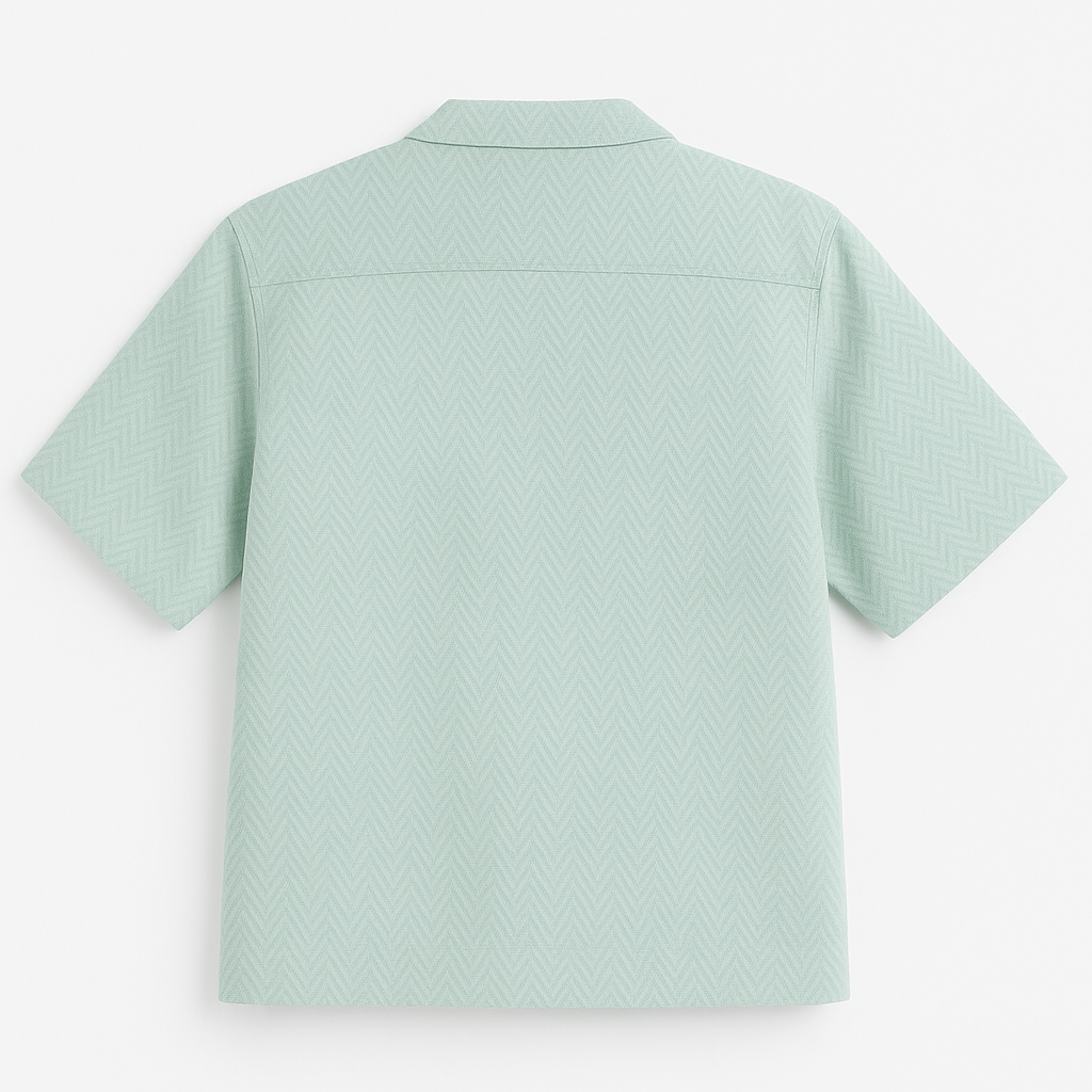 Light Green Half-Shirt – Cool, Casual &amp; Breezy Style