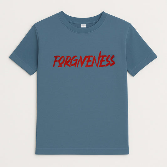 Blue "Forgiveness" T-Shirt – Inspire with Style