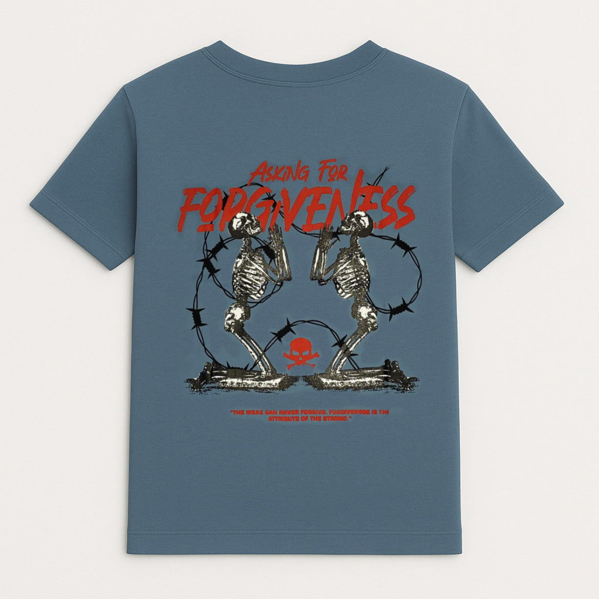 Blue "Forgiveness" T-Shirt – Inspire with Style