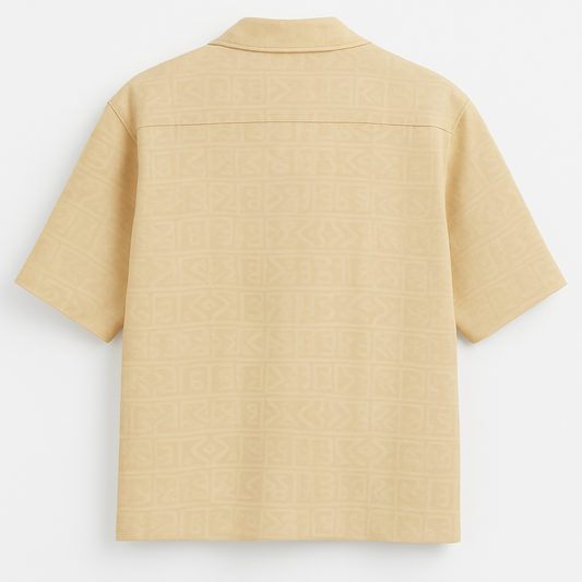 Bright Yellow Half-Shirt – Casual &amp; Stylish Summer Wear