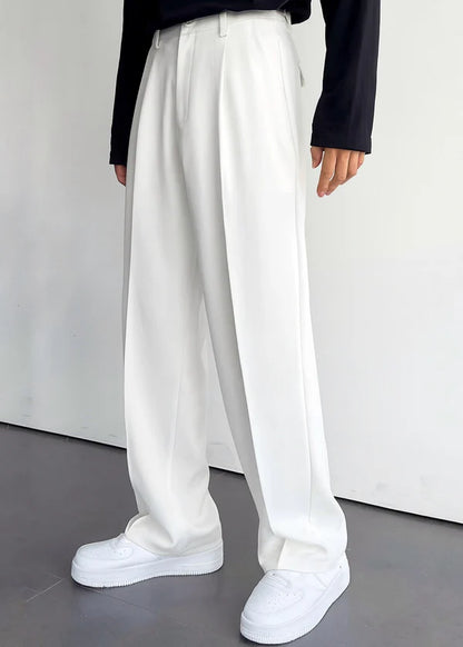 KRRITRA Black Korean Fit Pants – Premium Streetwear