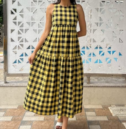 Women's Gingham Dress – Classic Charm with a Modern Twist