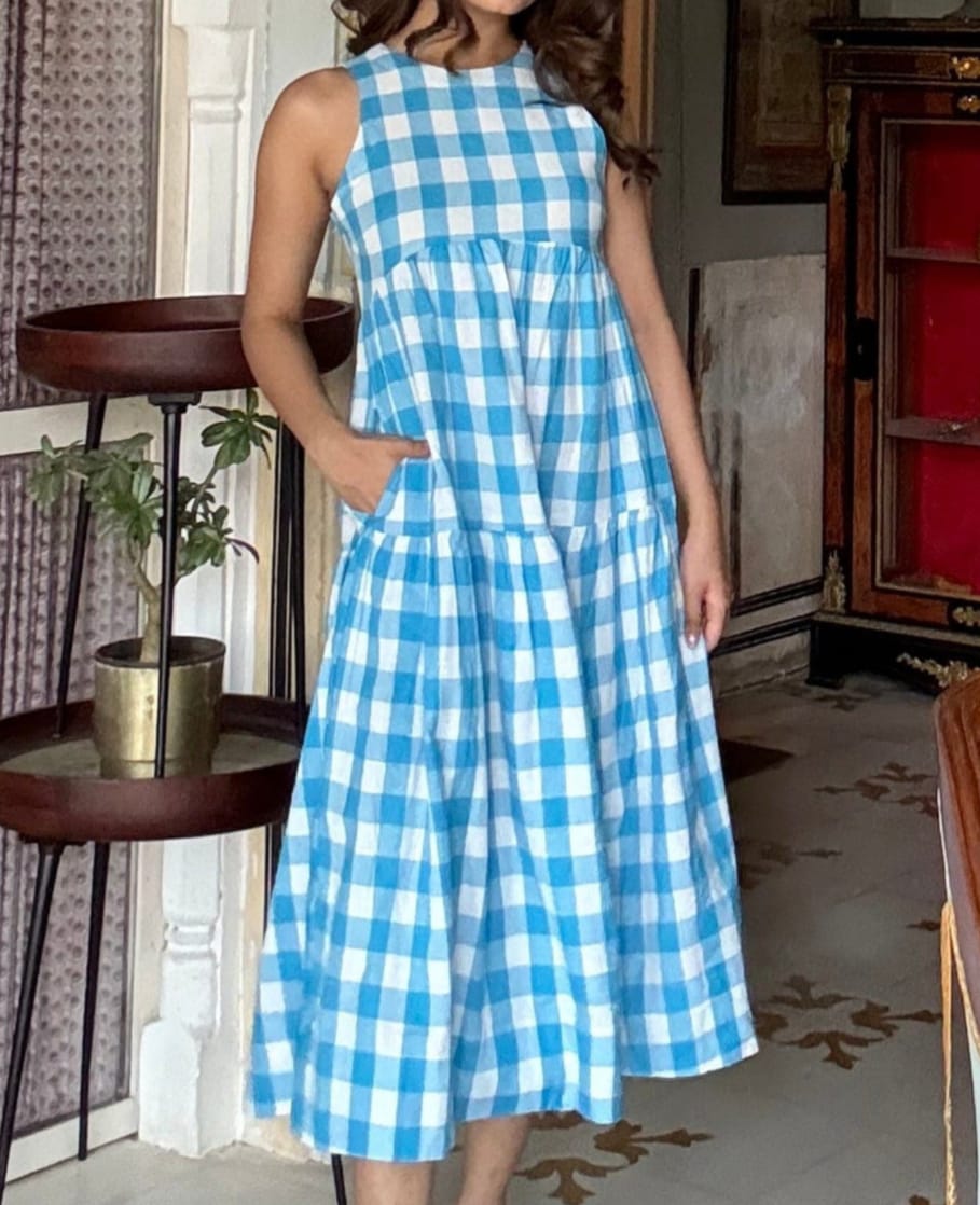 Women's Gingham Dress – Classic Charm with a Modern Twist