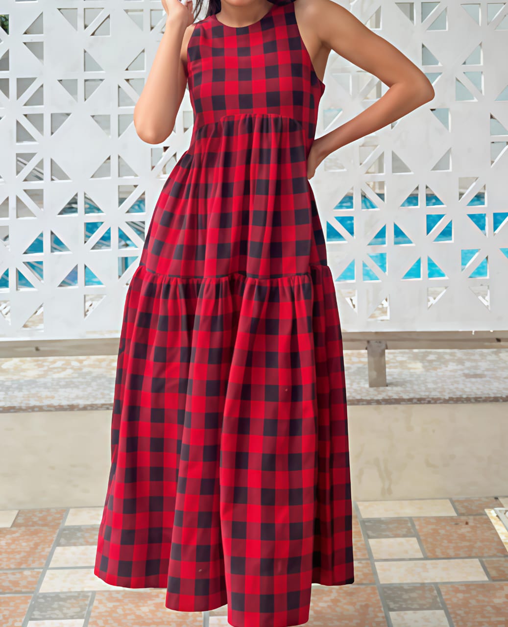 Women's Gingham Dress – Classic Charm with a Modern Twist