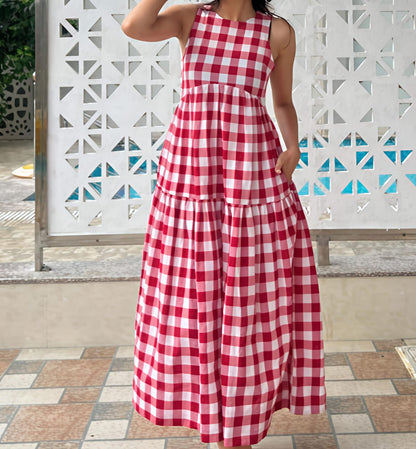 Women's Gingham Dress – Classic Charm with a Modern Twist