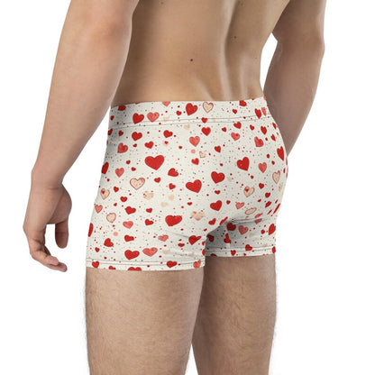 Valentine's Day Custom Face Boxers | Personalized Heart Underwear for Men | Romantic Funny Gift