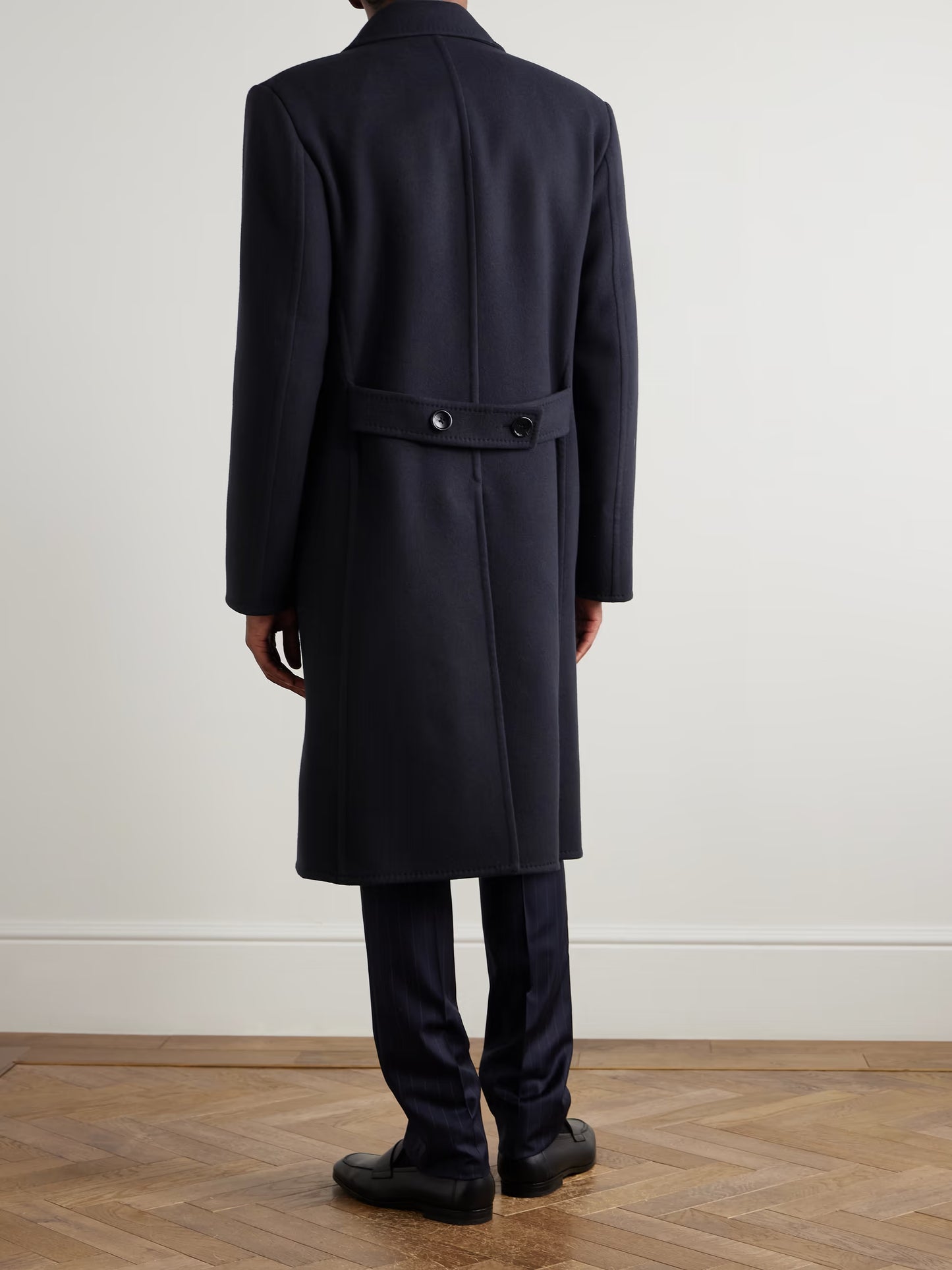 KRRITRA Black Luxury Coat – Old Money Winterwear