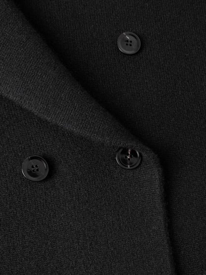 Men's Camel Wool Double-Breasted Suit | Tailored Fit Tan Blazer & Trousers | Business & Wedding Attire