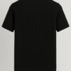 Krritra Black Ribbed Knitted Polo T-Shirt - Image 7