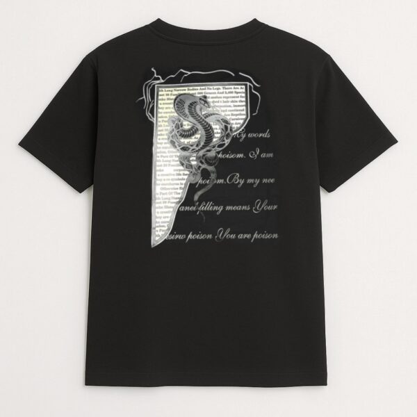 Just Me, Myself & I – Minimalist Dark Grey Graphic Tee for Men | KRRITRA