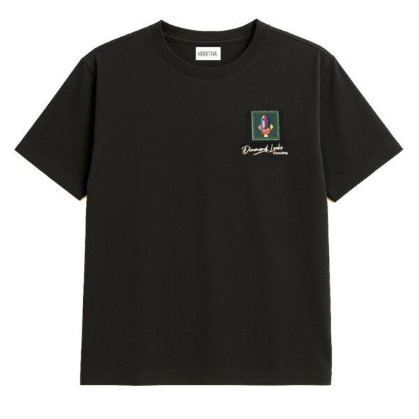 “Nothing Is Safe” Graphic Cotton Tee – Black | KRITRA