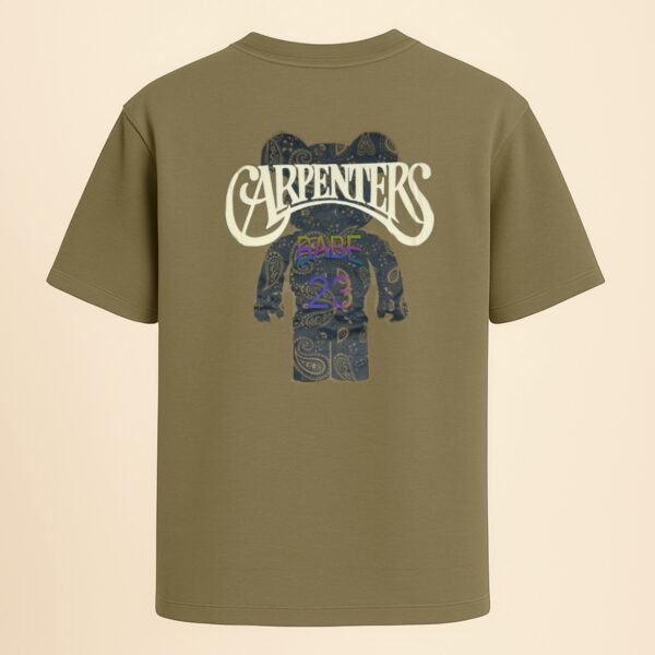 Carpenters Babe 23 Olive Graphic T-Shirt for Men | KRRITRA